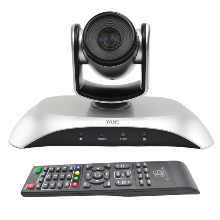YANS YS-H13UH USB HD 1080P 3X Zoom Wide-Angle Video Conference Camera with Remote Control(Silver)