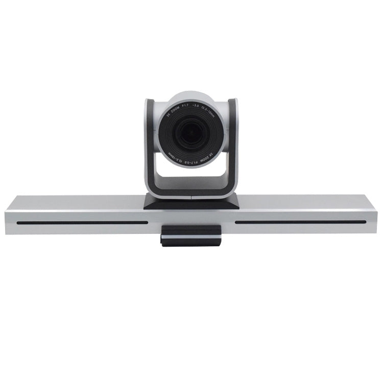 YANS YS-H23UT USB HD 1080P 3X Zoom Video Conference Camera for Large Screen, Support IR Remote Control(Grey)