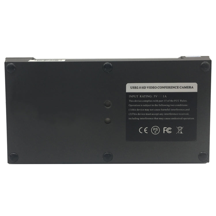 YANS YS-H210U USB HD 1080P 10X Zoom Lens Video Conference Camera with Remote Control, US Plug(Grey)