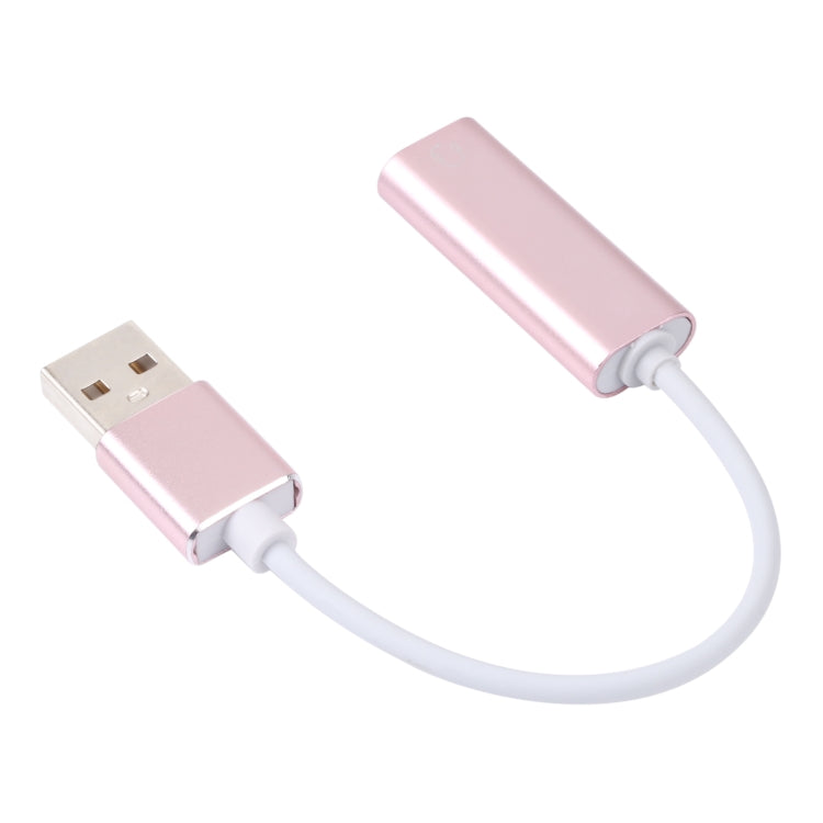 HIFI Magic Voice 7.1CH USB Sound Card (Pink)