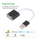 HIFI Magic Voice 7.1CH USB Sound Card (Black)