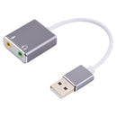 HIFI Magic Voice 7.1CH USB Sound Card (Grey)