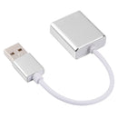 HIFI Magic Voice 7.1CH USB Sound Card (Silver)