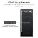 2 Ports + HD-AUDIO USB 3.0 Front Panel Data Hub