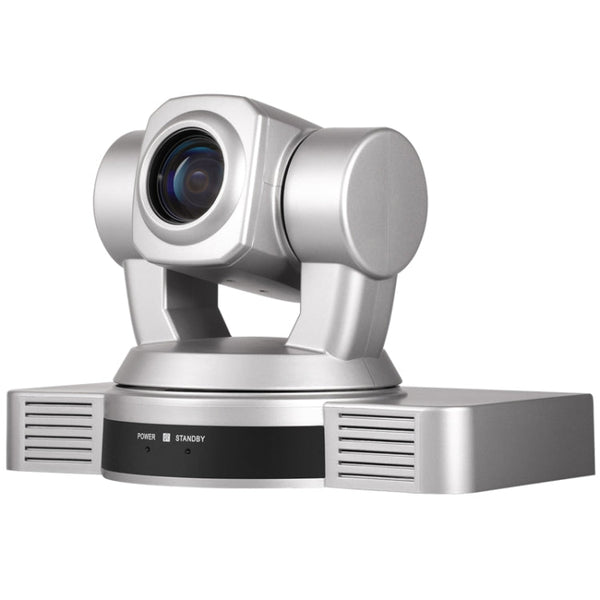 YANS YS-H810DSY 1080P HD 10X Zoom Lens Video Conference Camera with Remote Control, US Plug (Silver)
