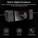 K04 2K 4MP USB 2.0 Drive-free Clip-on Computer Conference Camera, Cable Length: 1.5m