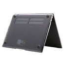 For Huawei MateBook X Pro Shockproof Crystal Laptop Protective Case (Black)