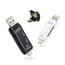 D-178 5 In 1 Type-C / USB-C Multi-function Card Reader (Black)