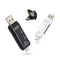 D-178 5 In 1 Type-C / USB-C Multi-function Card Reader (Black)
