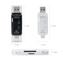 D-178 5 In 1 Type-C / USB-C Multi-function Card Reader (Black)