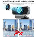 HD USB Stream Camera Webcam with Microphone