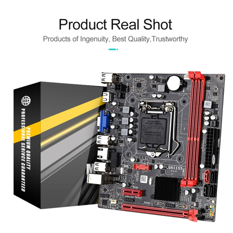 SZMZ B75M 16G DDR3 x 2 High Speed Transmission Computer Motherboard