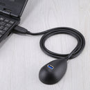 AVM USB 3.0 Male to Female Extension Data Sync Power Charge Cable Desktop Base Dock Holder, Cable Length: 80cm