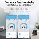NEO NAS-RT01W WiFi Smart Color Screen Infrared Air Conditioner Controller Thermostat(Black)