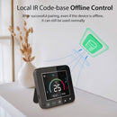 NEO NAS-RT01W WiFi Smart Color Screen Infrared Air Conditioner Controller Thermostat(Black)