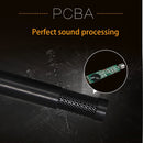 Yanmai SF555 Mini Professional 3.5mm Jack Studio Stereo Condenser Recording Microphone, Cable Length: 1.5m, Compatible with PC and Mac for Live Broadcast Show, KTV, etc.(Black)
