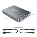 Rocketek CR325 USB3.1 Gen2 CFexpress Type B Card Reader (Silver Grey)