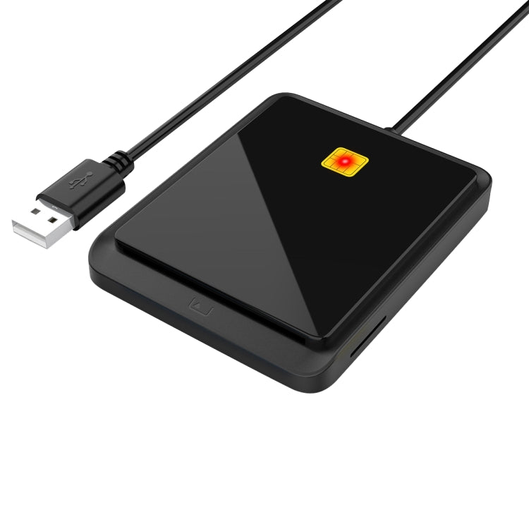 Rocketek CR317 USB 2.0 SIM / ID / CAC Smart Card 2 in 1 Card Reader (Black)
