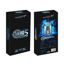 Ice Troll 5 COOLCOLD Portable Laptop Cooling Fan Air Cooler Speed Adjustable High Performance Notebook Fan Cooler Controller, AC 220V(Black)