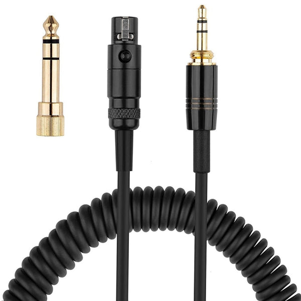 ZS0225 Headphone Audio Cable for AKG Q701 / Pioneer HDJ-2000 (Black)