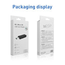 ADS-208 8 Pin+USB+Micro USB Multi-function Card Reader (Silver)