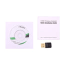 EDUP EP-AC1619 Mini Wireless USB 600Mbps 2.4G / 5.8Ghz 150M+433M Dual Band WiFi Network Card for Nootbook / Laptop / PC(Black)