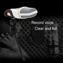 Yanmai SF666 Professional Condenser Sound Recording Microphone with Tripod Holder, Cable Length: 1.3m, Compatible with PC and Mac for Live Broadcast Show, KTV, etc.(Black)