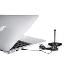 Yanmai SF-911B USB 2.0 Professional Condenser Sound Recording Microphone with Base Holder, Cable Length: 1.5m, Compatible with PC and Mac for Live Broadcast Show, KTV, etc.(Black)