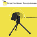 Yanmai SF-920 Professional Condenser Sound Recording Microphone with Tripod Holder, Cable Length: 2.0m, Compatible with PC and Mac for Live Broadcast Show, KTV, etc.(Black)