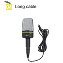Yanmai SF-920 Professional Condenser Sound Recording Microphone with Tripod Holder, Cable Length: 2.0m, Compatible with PC and Mac for Live Broadcast Show, KTV, etc.(Black)