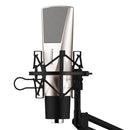 Yanmai Q6 Professional Game Condenser Sound Recording Microphone, Compatible with PC and Mac for Live Broadcast Show, KTV, etc.(Black)