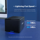 ORICO NS800U3 3.5 inch 8 Bay USB 3.0 Hard Drive Enclosure (Black)