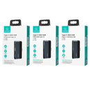 USAMS US-SJ492 USB-C / Type-C Male to USB 3.0 + HDMI + PD Ports HUB Mini Converter (Dark Gray)