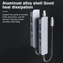 2008N 4 In 1 USB 3.0 x2 + HDMI + PD Multi-function Intelligent Type-C / USB-C HUB Docking Station