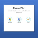 ORICO TUW3-4A-15-BK 4-Ports USB HUB, Cable Length: 1.5m