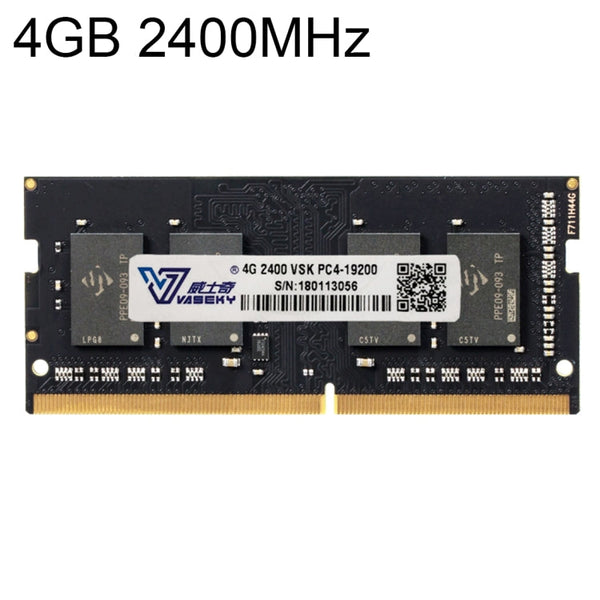 Vaseky 4GB 2400MHz PC4-19200 DDR4 PC Memory RAM Module for Laptop
