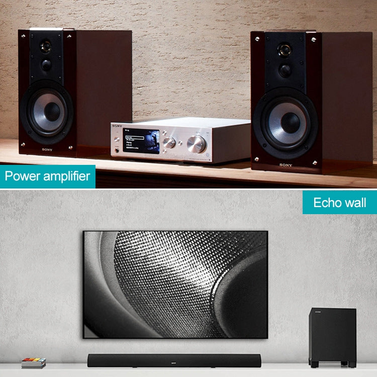 EMK Square Port to Round Port Conversion Head Optical Fiber Adapter Audio Adapter