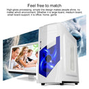 1728 USB 3.0 Main Chassis 440x180x480mm Micro-ATX / ATX PC PC Desktop Game Computer Case(White)
