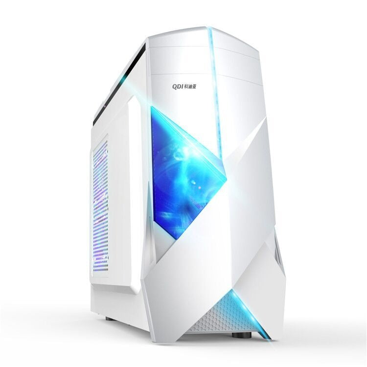 Hero is Back USB 2.0 Main Chassis 398x195x461mm M-ATX / ATX / Mini-ITX PC Desktop Computer Case(White)