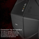 Hero is Back USB 2.0 Main Chassis 398x195x461mm M-ATX / ATX / Mini-ITX PC Desktop Computer Case(White)