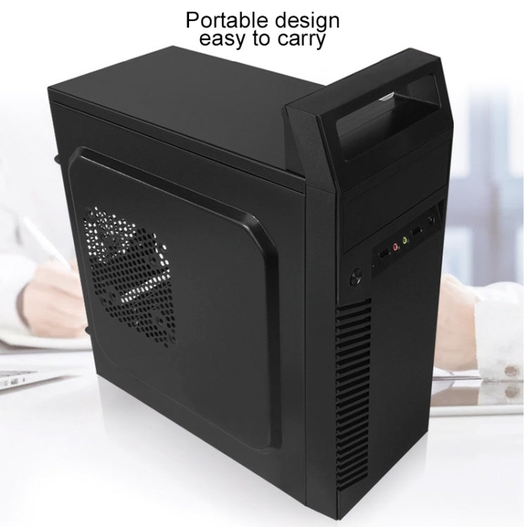 Business Road 3 USB 2.0 Main Chassis 353x160x399mm M-ATX / ATX / Mini-ITX PC Desktop Computer Case