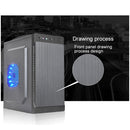 Whirlwind USB 2.0 Main Chassis 398x195x461mm Micro-ATX / ITX PC Desktop Computer Case