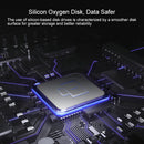 WEIRD 80GB 2.5 inch USB 3.0 High-speed Transmission Metal Shell Ultra-thin Light Mobile Hard Disk Drive(Black)