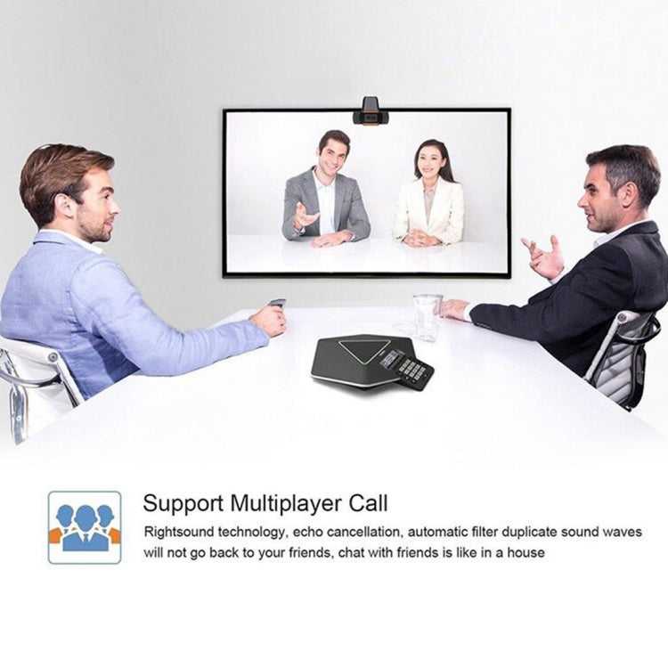 HXSJ A870 480P Pixels HD 360 Degree WebCam USB 2.0 PC Camera with Microphone for Skype Computer PC Laptop, Cable Length: 1.4m(Black)