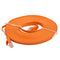 8m CAT6 Ultra-thin Flat Ethernet Network LAN Cable, Patch Lead RJ45 (Orange)