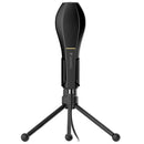 Yanmai Q5 USB 2.0 Game Studio Condenser Sound Recording Microphone with Holder, Compatible with PC and Mac for Live Broadcast Show, KTV, etc.(Black)