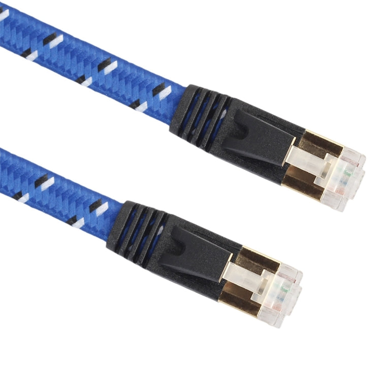 5m Gold Plated CAT-7 10 Gigabit Ethernet Ultra Flat Patch Cable for Modem Router LAN Network, Built with Shielded RJ45 Connector