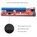 USB 3.0 PCI-E Express 1x to 16x PCI-E Extender Riser Card Adapter 15 Pin SATA Power with USB Cable