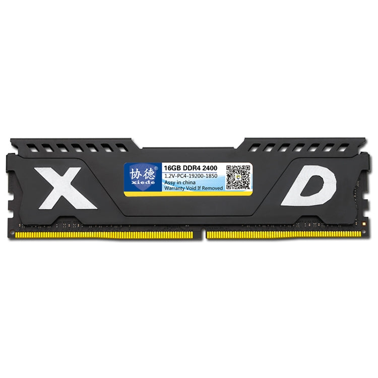XIEDE X074 DDR4 2400MHz 16GB Vest Full Compatibility Memory RAM Module for Desktop PC