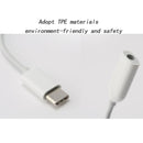 Original Xiaomi USB-C / Type-C to Audio Converter Adapter Cable, Cable Length: 9 cm, For Galaxy, Huawei, Xiaomi, LG, HTC and Other Smart Phones